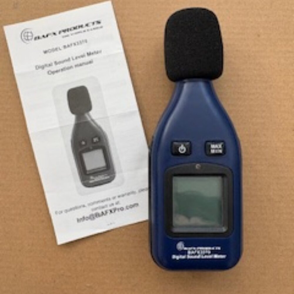 BAFX3370 Digital Sound Level Meter